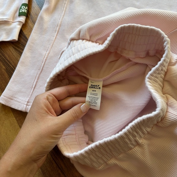 Daily Drills Pink Ribbed Top - Picture 13 of 16